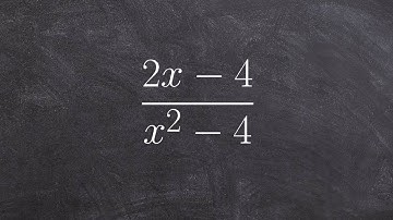 Factoring with the difference of two squares to simplify a rational expression