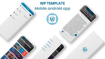Flutter Wordpress App Theme (android template)