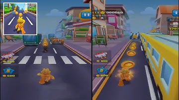 Garfield Rush Game : FUN RUN with Garfield - UPDATED! Android, iOS Gameplay