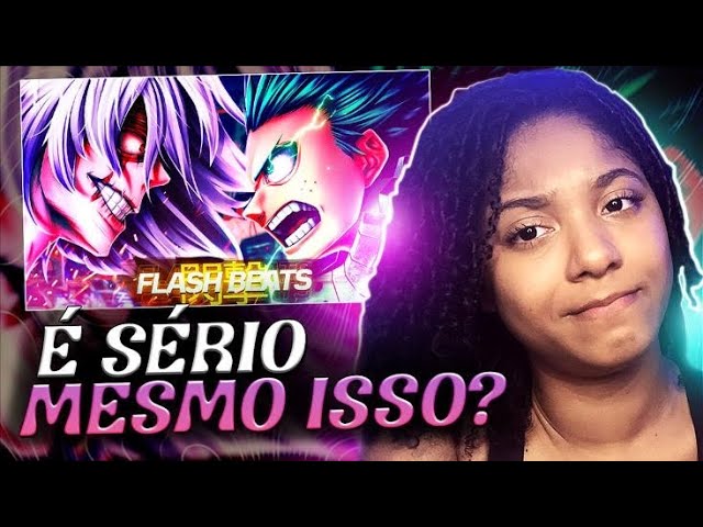 REACT - Rap - Deku vs Shigaraki (Boku no Hero) - A Paz e o Medo