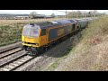 Windy afternoon at Acton Bridge (ACB/WCML) | Tuesday 6.04.2021