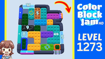 Color Block Jam Level 1273 Solution Walkthrough