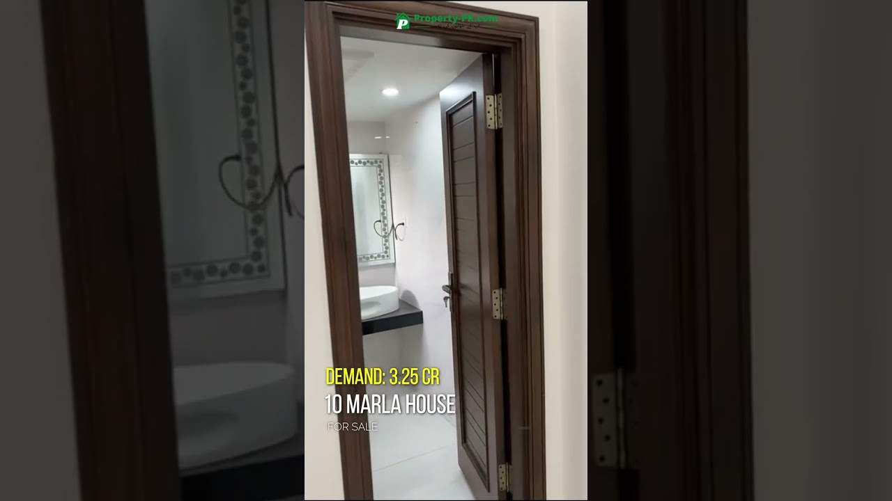 10 Marla Brand New House for Sale in Citi Housing Faisalabad