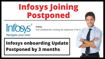 Infosys again Postponed the Joining by 3 months | Infosys latest Onboarding Updates