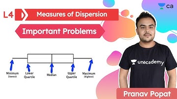 Measures of Dispersion L4 | Important Problems | Unacademy CA Foundation | Pranav Popat