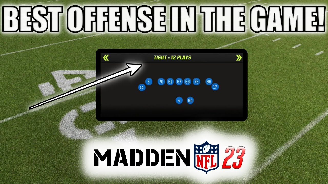THIS IS THE BEST OFFENSE IN MADDEN 23! - YouTube