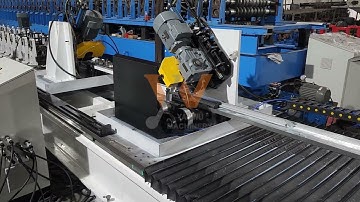 【Yanwu Machinery】Solar high precision steel frame roll forming machine