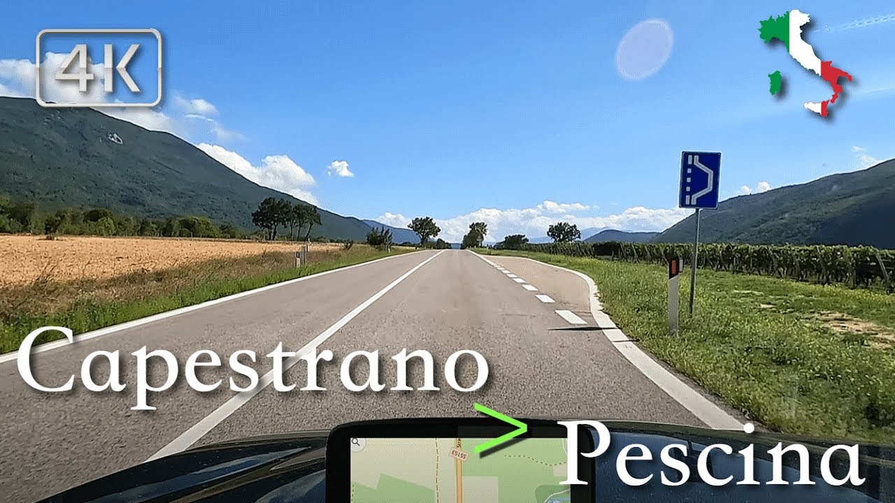 Scenic Drive (Abruzzo), Italy [Capestrano ⩾ Pescina]🌞