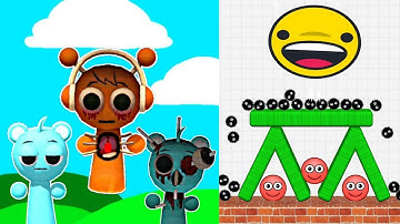 Sprunki Survival Vs Hide Ball-I Found All Max Level Up Top Epic Best ASMR Gameplay #415