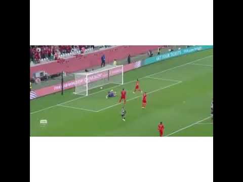 هدف حسين الشحات في مرمي الدحيل القطري تعليق خليل البلوشى حفيظ دراجي الاهلي الدحيل  