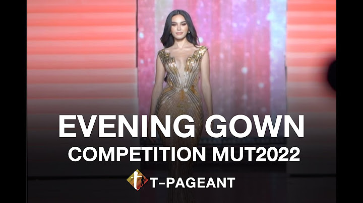 AUDIENCE VIEW! Evening Gown | Miss Universe Thailand 2022 | Final Competition