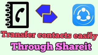 How to transfer contacts using shareit screenshot 1