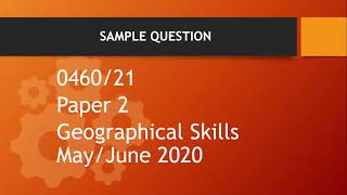 IGCSE SEMINAR 2021, 0460 GEOGRAPHY