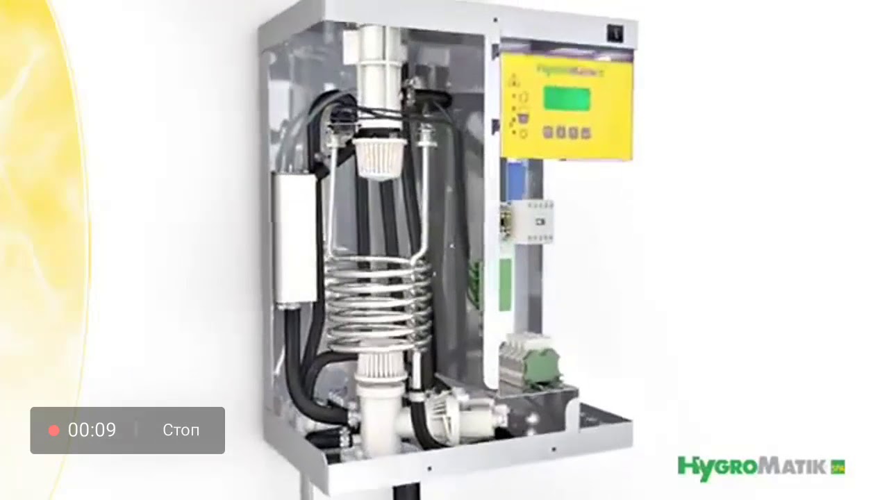 Ремонт парогенератора Hygromatik - YouTube