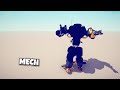 MECH VS GIANT UNITS - Totally Accurate Battle Simulator TABS