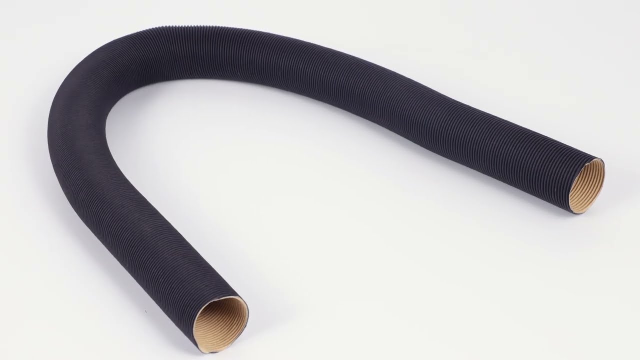 Aluminum foil PVC film kraft paper glass fiber insulation heat protection tube