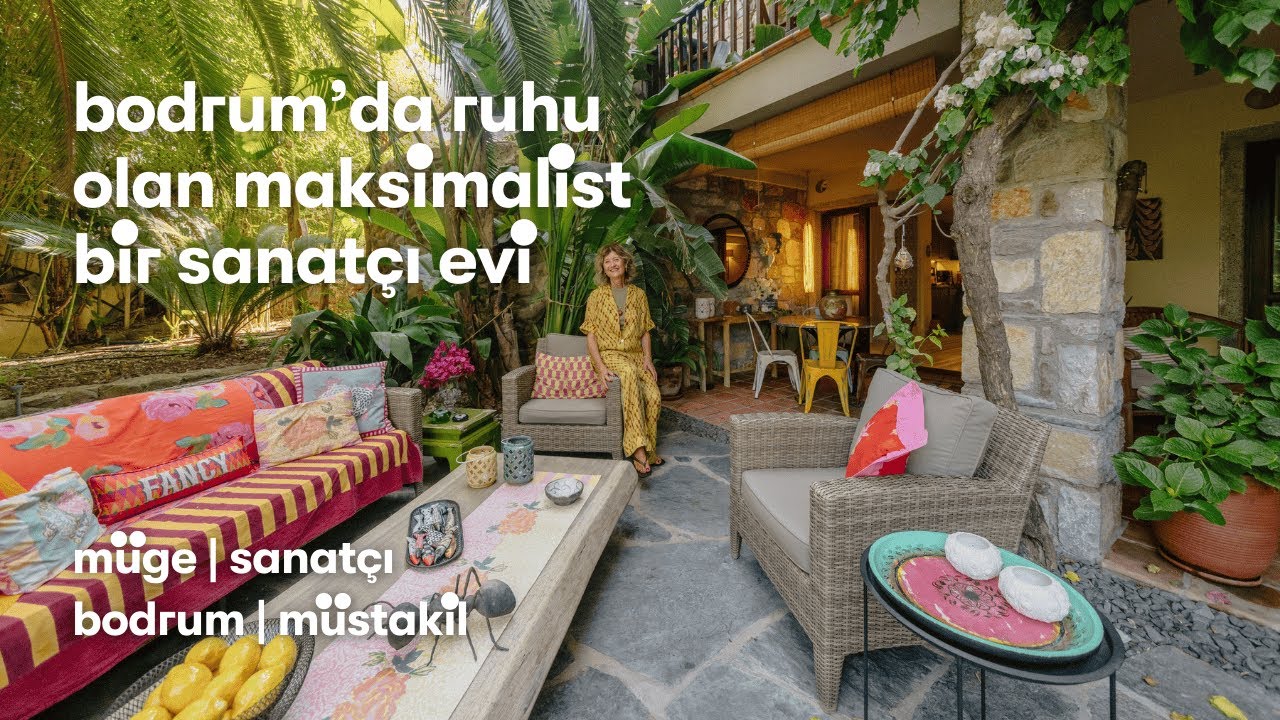 Bodrum Gündoğan'da Denize Açılan Saklı Cennet Bir Ev