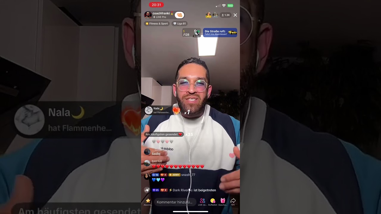 COACH FRANKI LIVE THERAPIESTUNDE 😂