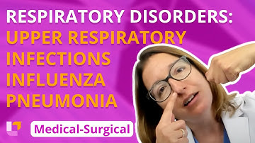 Upper Respiratory Tract Disorders, Influenza & Pneumonia - Medical-Surgical | @LevelUpRN