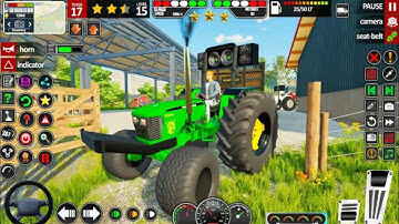 Tractor Farming Games 3D 2024 Android Gameplay...