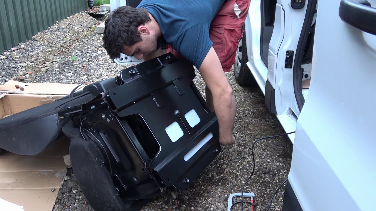 Fitting a Swivel Chair for a Campervan Conversion, Needed Some Hacking!