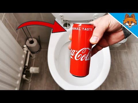 Kippe Cola in deine Toilette und STAUNE WAS PASSIERT 💥