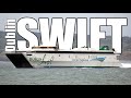 HSC Dublin Swift Departing Holyhead (Catamaran - Irish Ferries) - IMO: 9243227