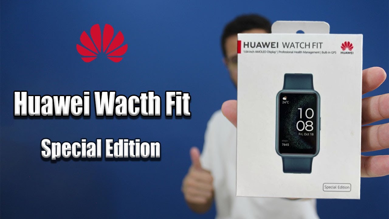 Huawei Watch Fit Special Edition UI - YouTube