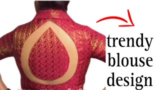 The secret behind the latest blouse pattern/pattern making/pattern drafting