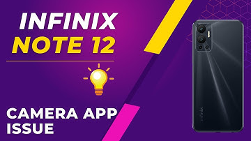 Infinix Note 12 Camera Problem Fix || Infinix camera error / Black camera screen #infinixnote12