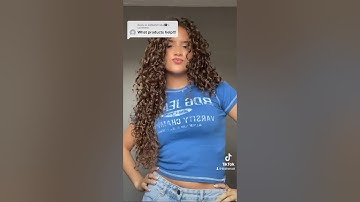 Simple Curl Routine! #curlygirlmethod #curly #curlyhairroutine