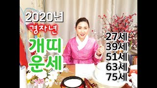 2020년 경자년 신점으로 본 나이별 개띠 신년운세(27세,39세,51세,63세,75세)  [서울점집][마포…