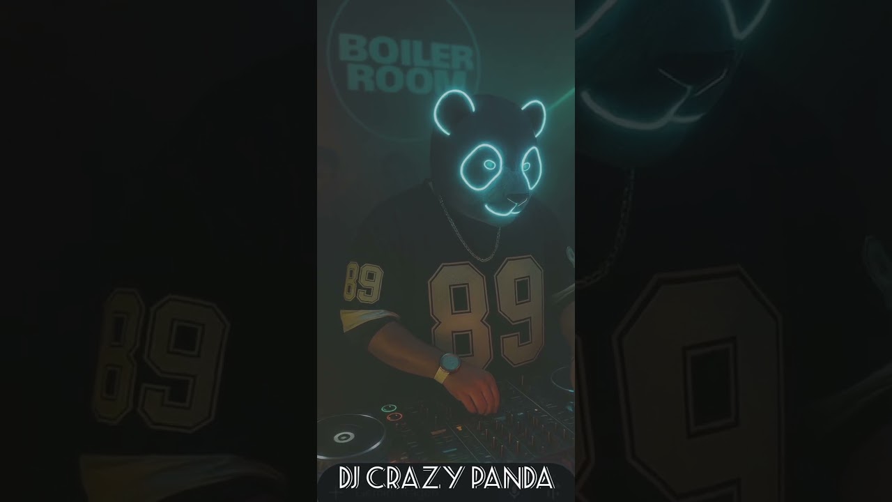 "Hard Techno Rave Night 🖤 DJ Crazy Panda | Raw & Industrial"