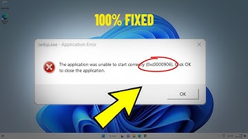 The application was unable to start correctly 0xc0000906 in Windows 11 /10/8/7 - How To Fix Error ✅