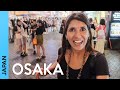 JAPAN: OSAKA things to do - Shopping in Shinsaibashi & Dotonbori | Vlog 1