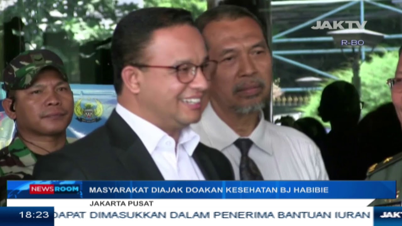 Gubernur Jakarta Jenguk Habibie kesehatan masyarakat ui