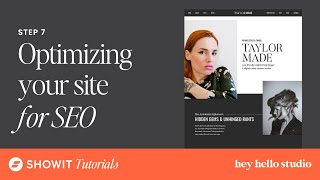 Optimizing your Showit site for SEO