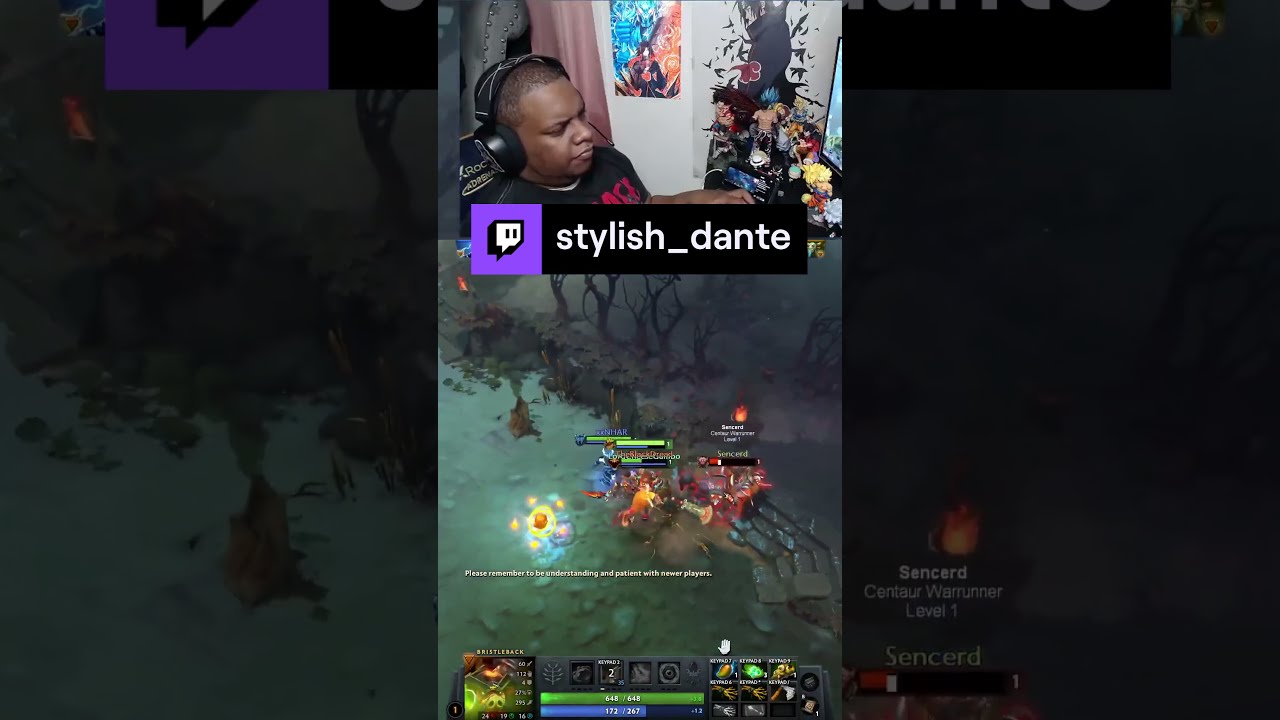 First Bleeedddd Twitchstreamer Dota2 Shorts Bristleback