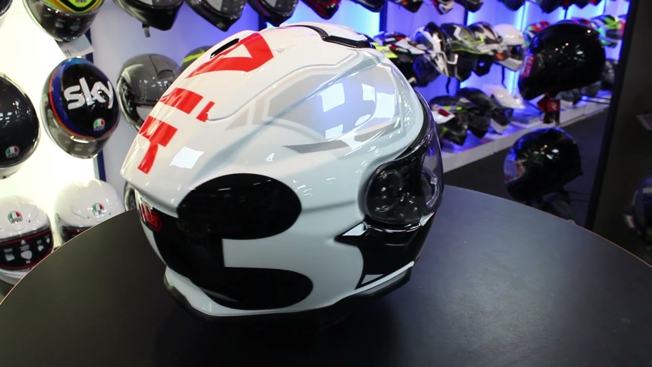 shoei gt air expanse tc 6 white black helmet - GT-Air 3 Discipline The SHOEI GT SHOEI GT-Air Pendulum White-Black-Red TC-6