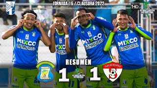 Mixco 1 vs Sacachipas 1 / Primera División Jornada 16 Clausura 2022 -RESUMEN COMPLETO-