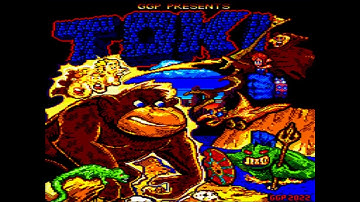 "TOKI GGP" Final Trailer  - AMSTRAD CPC - JuJu伝説