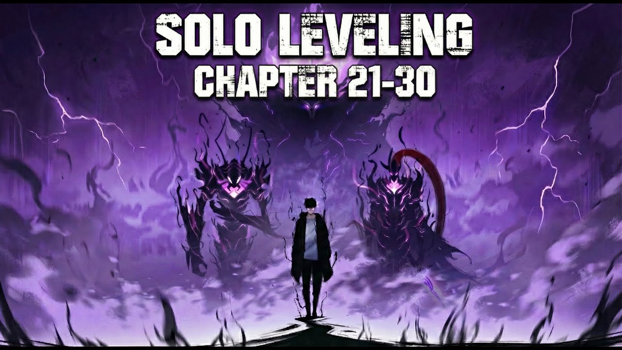 Solo Leveling Hindi Audiobook | Chapter 21–30 | Jin-Woo Becomes Dangerous