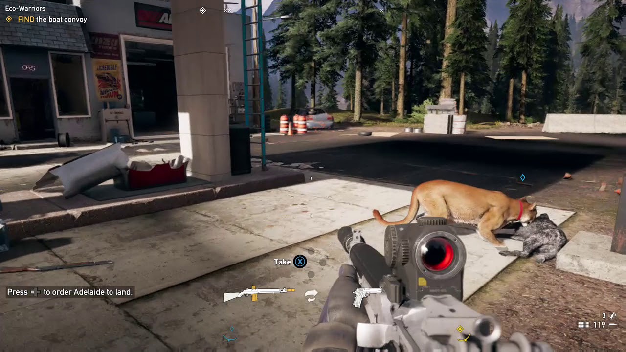 Farcry 5 Peaches Eats Boomer!!