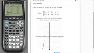 DeltaMath Graphing Piecewise Functions (Level 1)