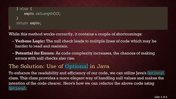 Improve Your Java Code: Validate Null and Set Data with Optional