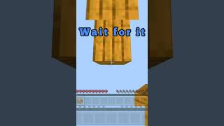 Java vs Bedrock Minecraft bridging!! #shorts
