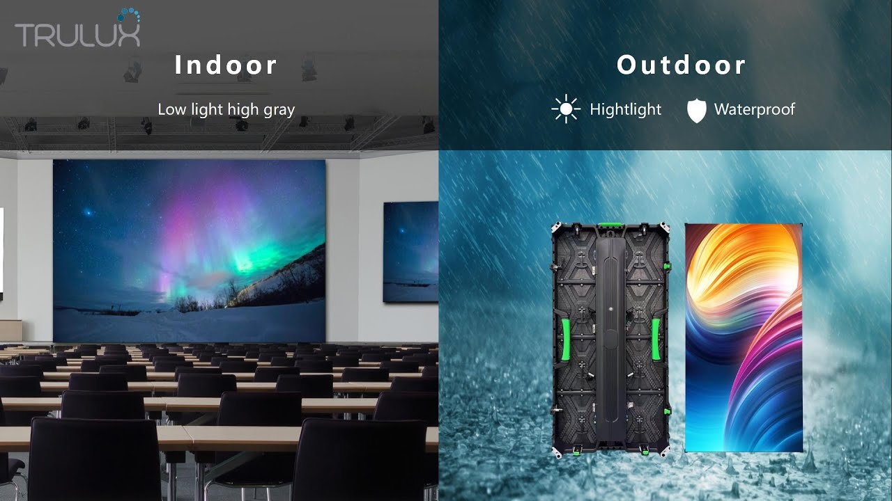 Trulux LED Indoor & Outdoor Rental Screen 