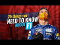 25 Things you need to know about F1