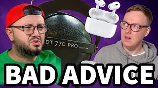 Correcting BAD Advice From YOUTUBERS For Mixing On Headphones