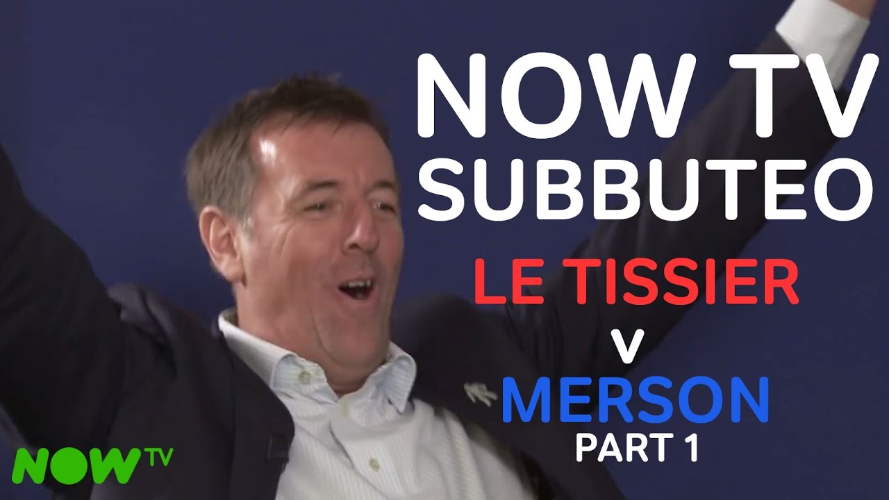Le Tissier v Merson Part 1 | Sky Sports Pundits clash | NOW TV Subbuteo
